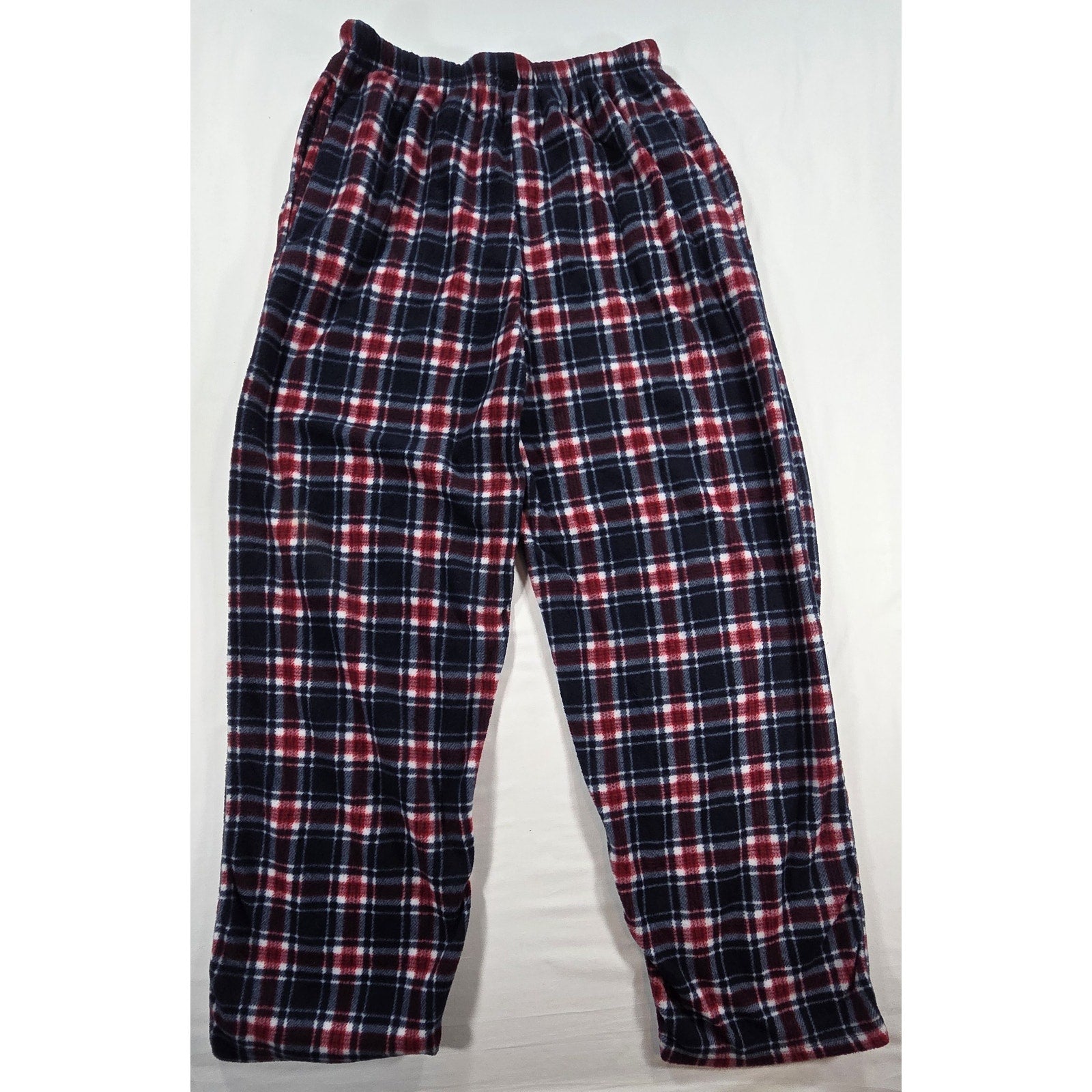Basic + Pajama Pants Blue Red Plaid – Large