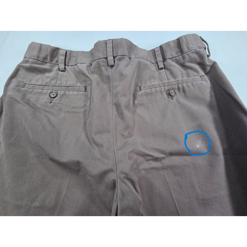 Croft & Barrow Dress Pants Brown Flat Front – 36x30