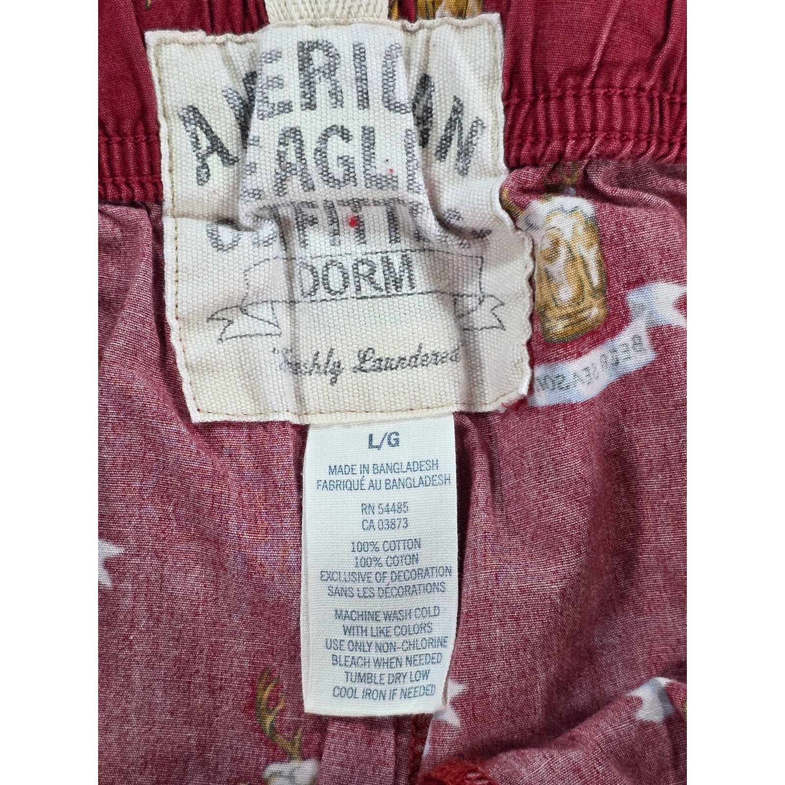 American Eagle Outfitters Pajama Pants Beer Steins Red – L