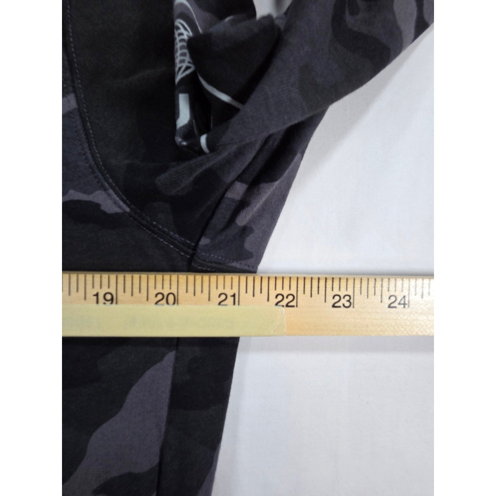 American Eagle Camo Hoodie Black – M