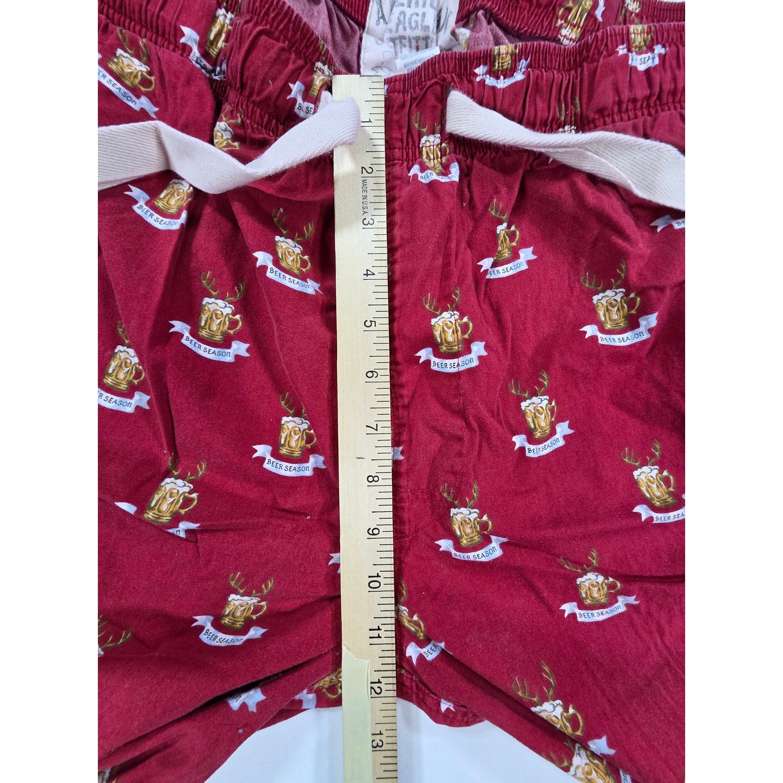 American Eagle Outfitters Pajama Pants Beer Steins Red – L