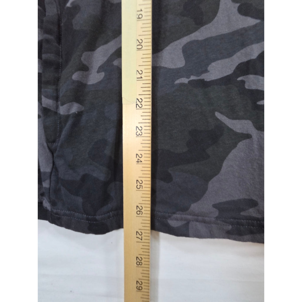 American Eagle Camo Hoodie Black – M