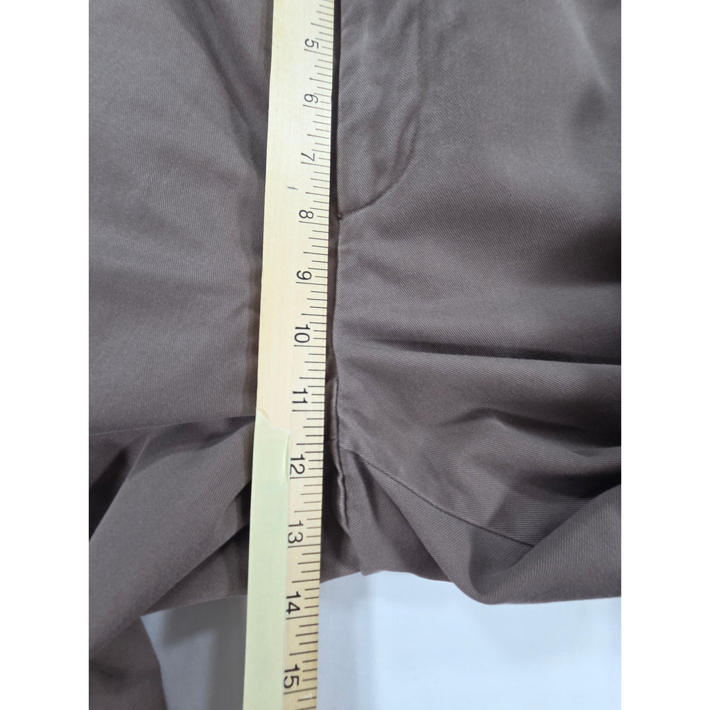 Croft & Barrow Dress Pants Brown Flat Front – 36x30