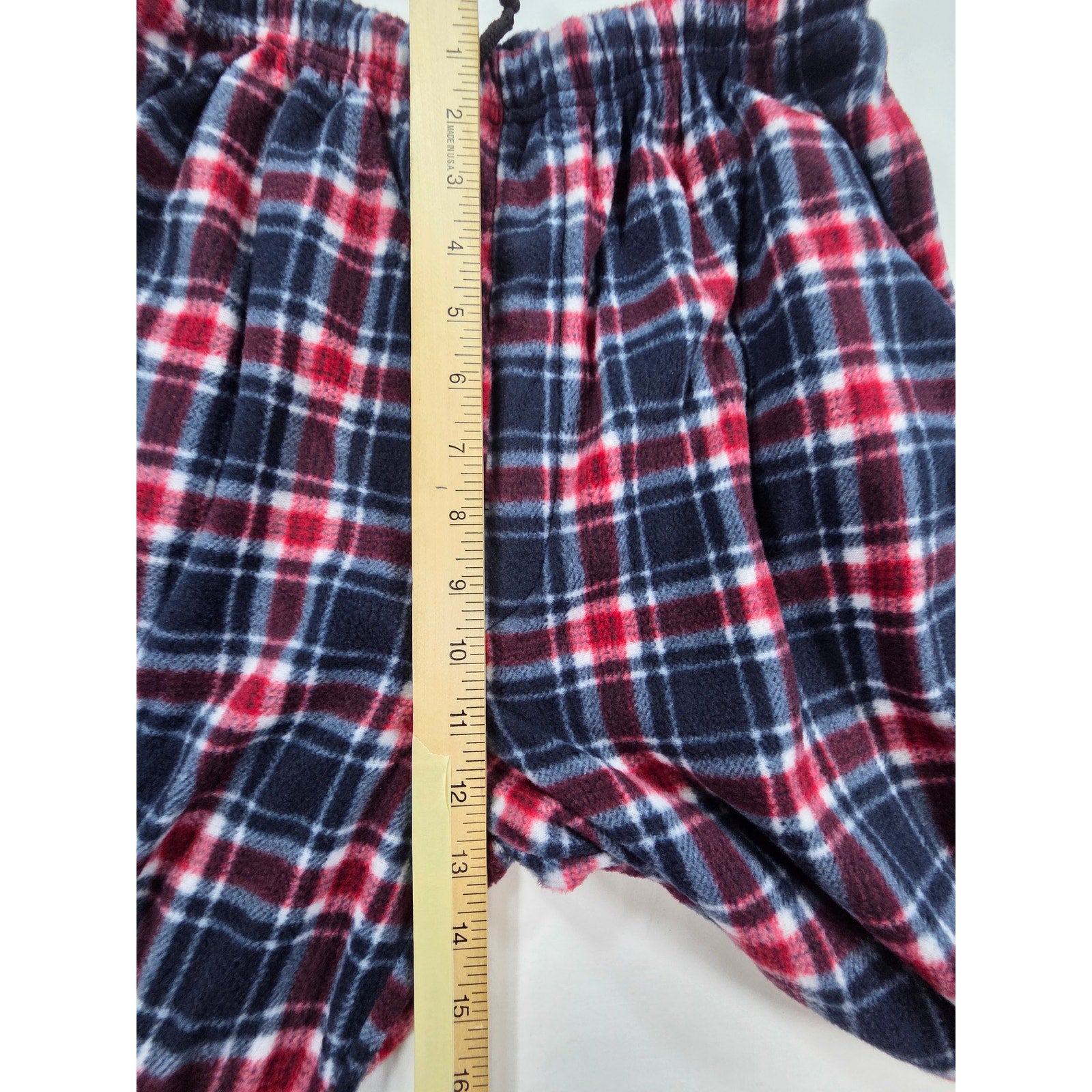 Basic + Pajama Pants Blue Red Plaid – Large