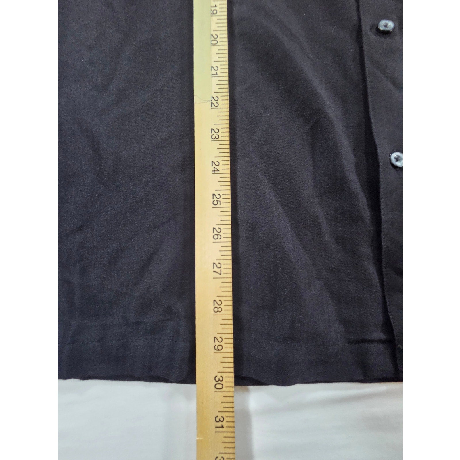 Cubavera Short Sleeve Button Down Shirt Black – XL