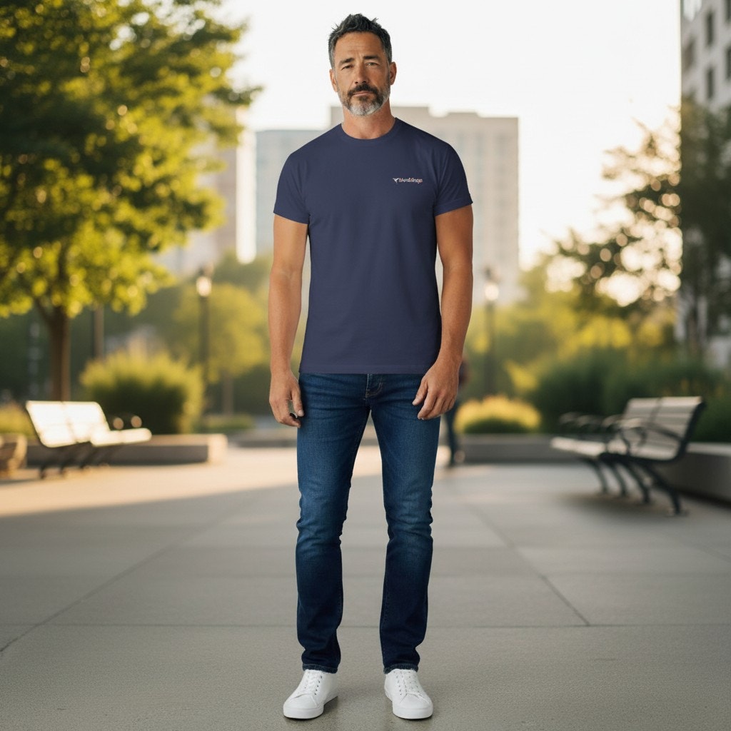 Birddogs Short Sleeve T Shirt Blue – L