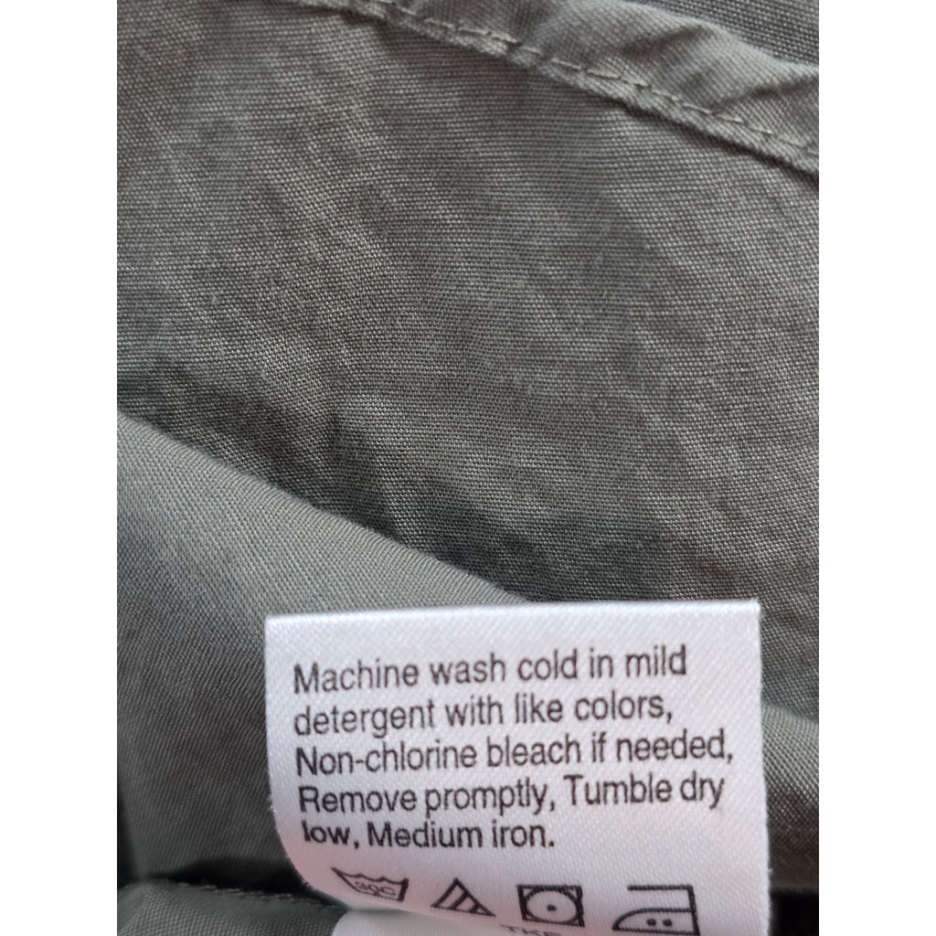 Columbia PFG Vented Fishing Shirt Green Booz Allen Hamilton – M