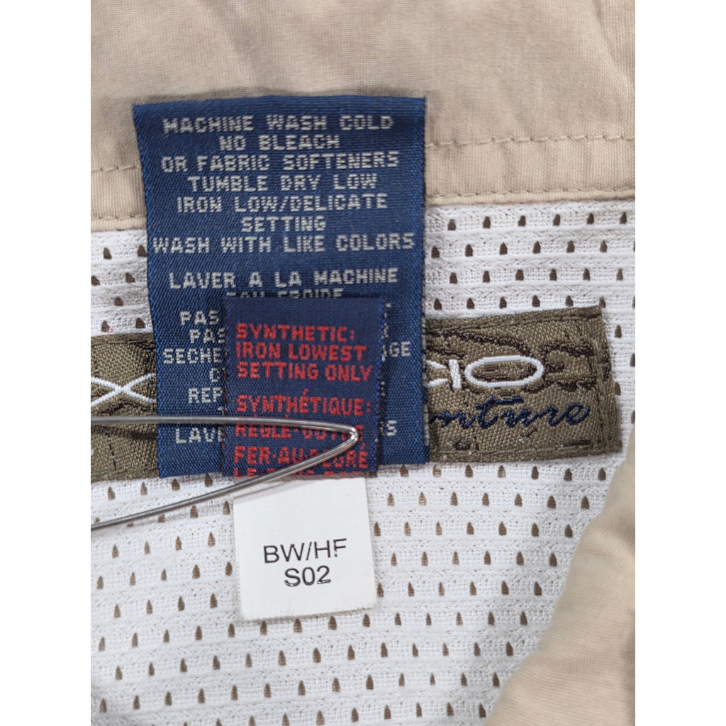 Ex Officio Adventure Vented Hiking Shirt Tan – M