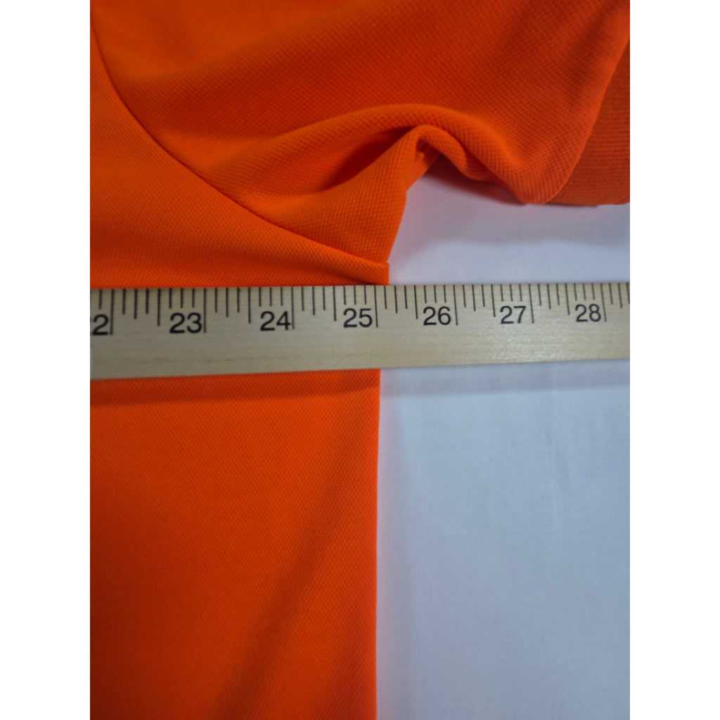 Alfred Morris Comfort Polo Shirt Neon Orange – XL
