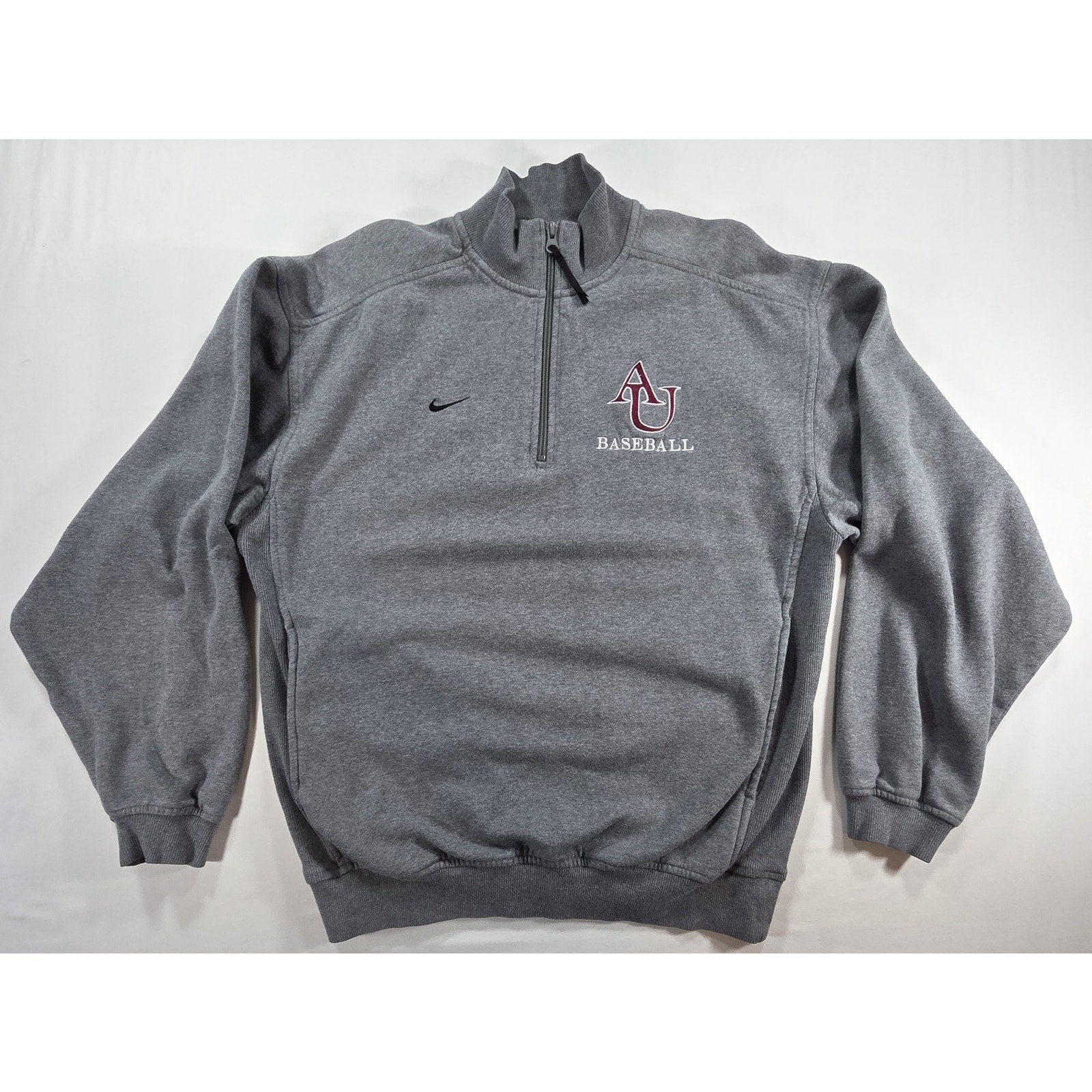 Nike AU Baseball 3/4 Zip Pullover Sweatshirt – Size S