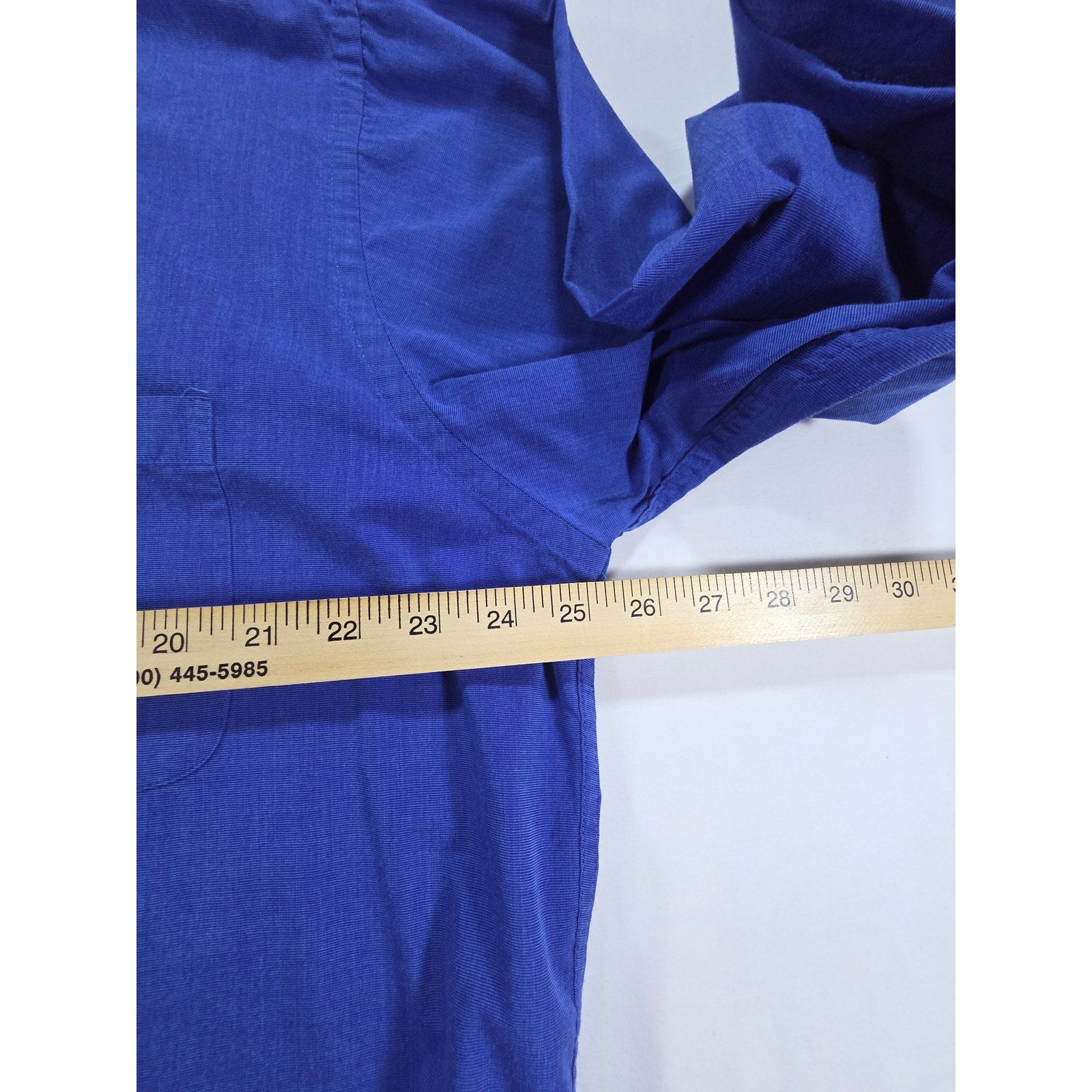 Arrow Classic Fit Wrinkle Free Dress Shirt – Blue – Mens 17 34/35