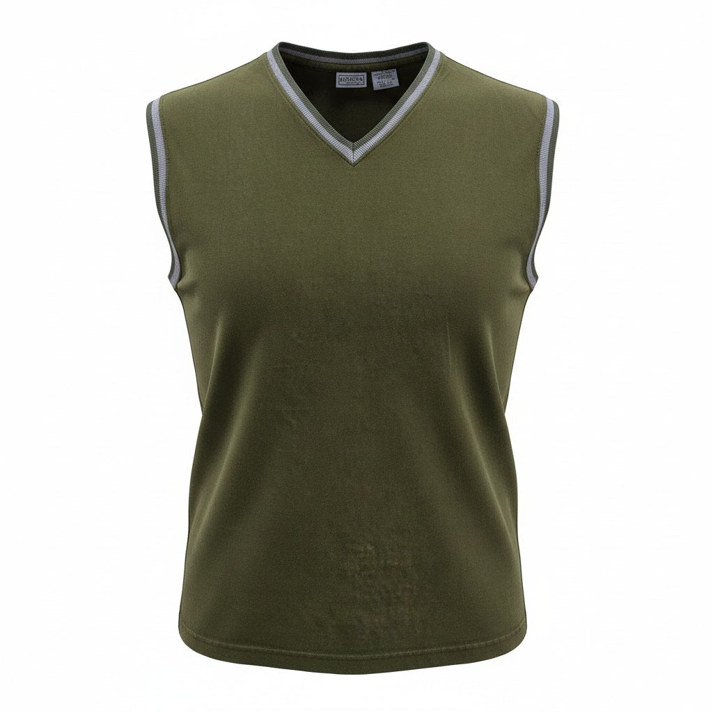 Arizona Sweater Vest Green – L