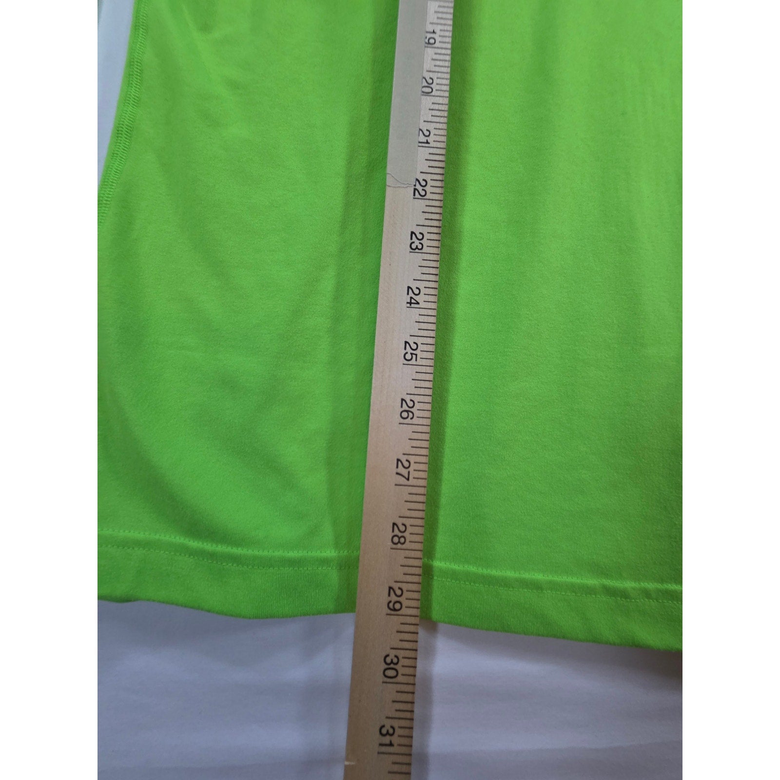 Under Armour ColdGear Long Sleeve Athletic Shirt Neon Green – M