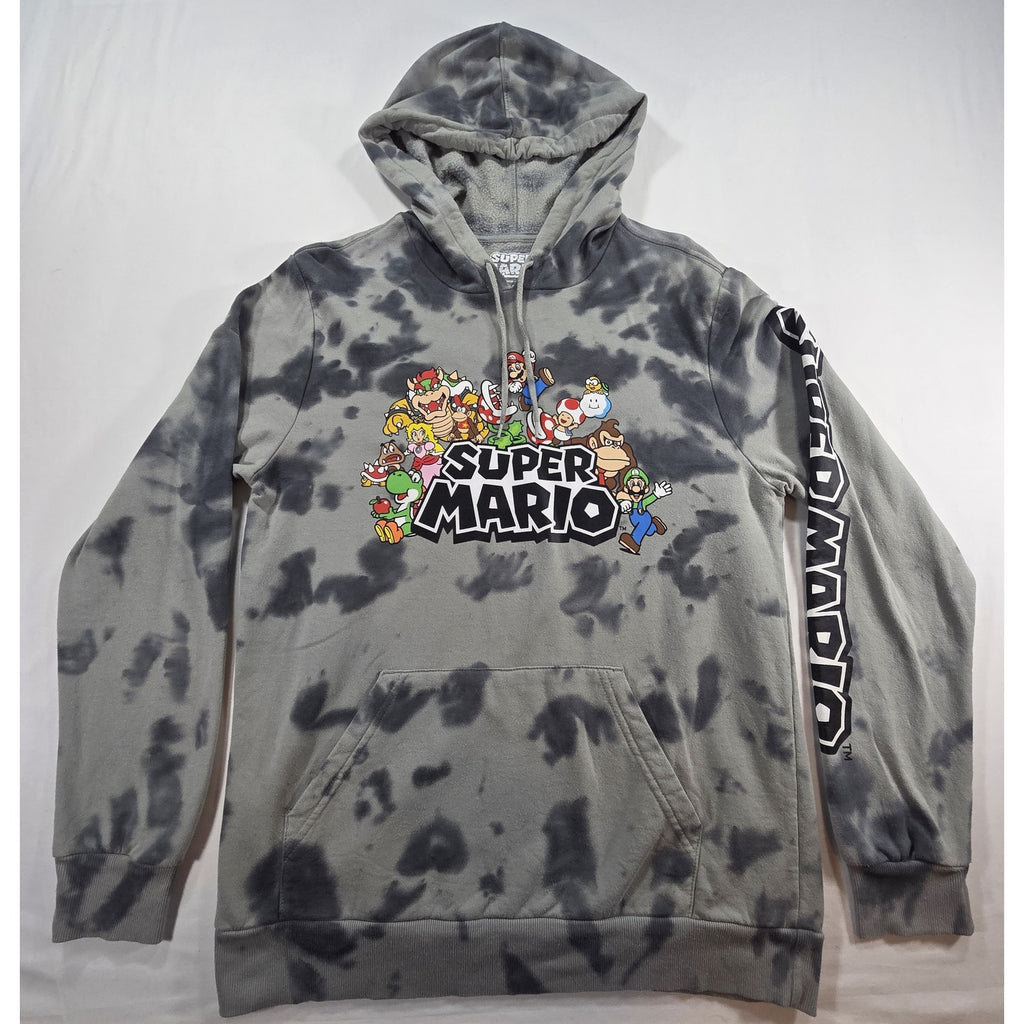 Super Mario Graphic Hoodie Grey – M