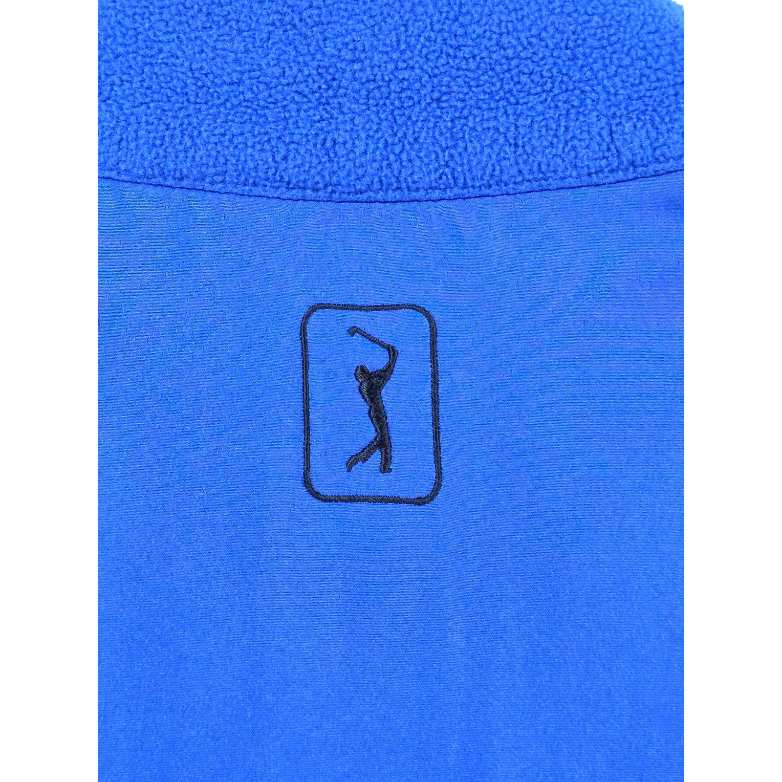 PGA Tour Full Zip Golf Vest Blue – L