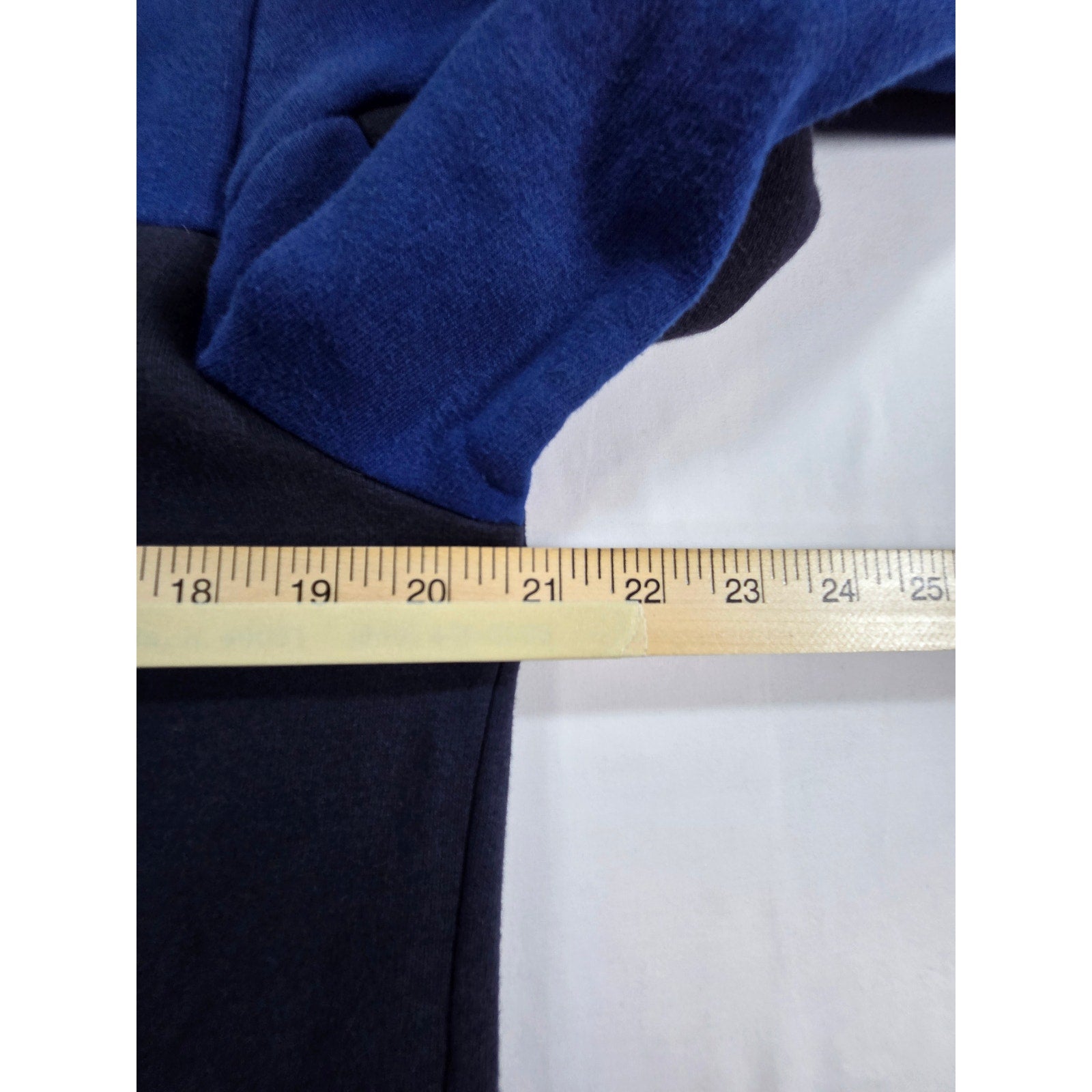 Calvin Klein Full Zip Fleece Jacket Blue Black – M