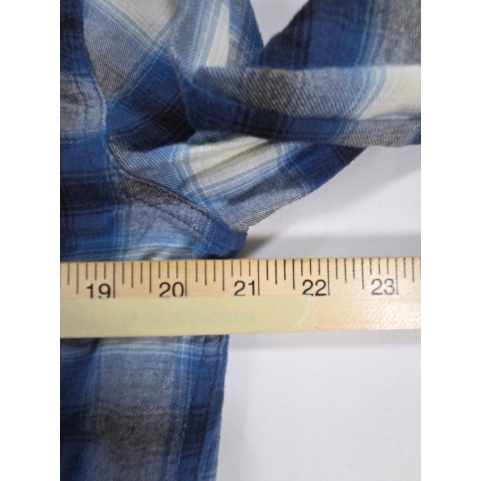 American Eagle Seriously Soft Plaid Button Down Shirt – Size S