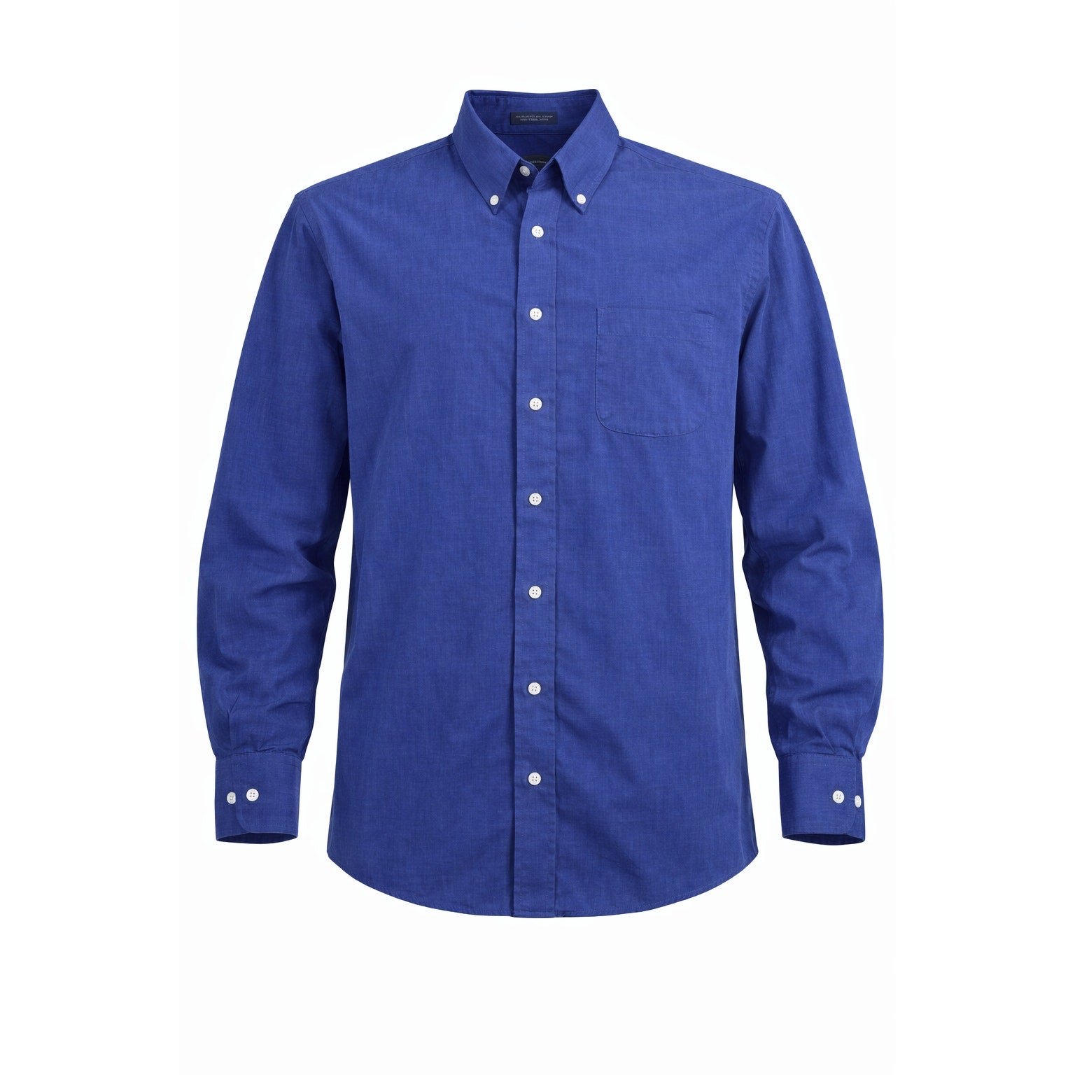 Arrow Classic Fit Wrinkle Free Dress Shirt – Blue – Mens 17 34/35