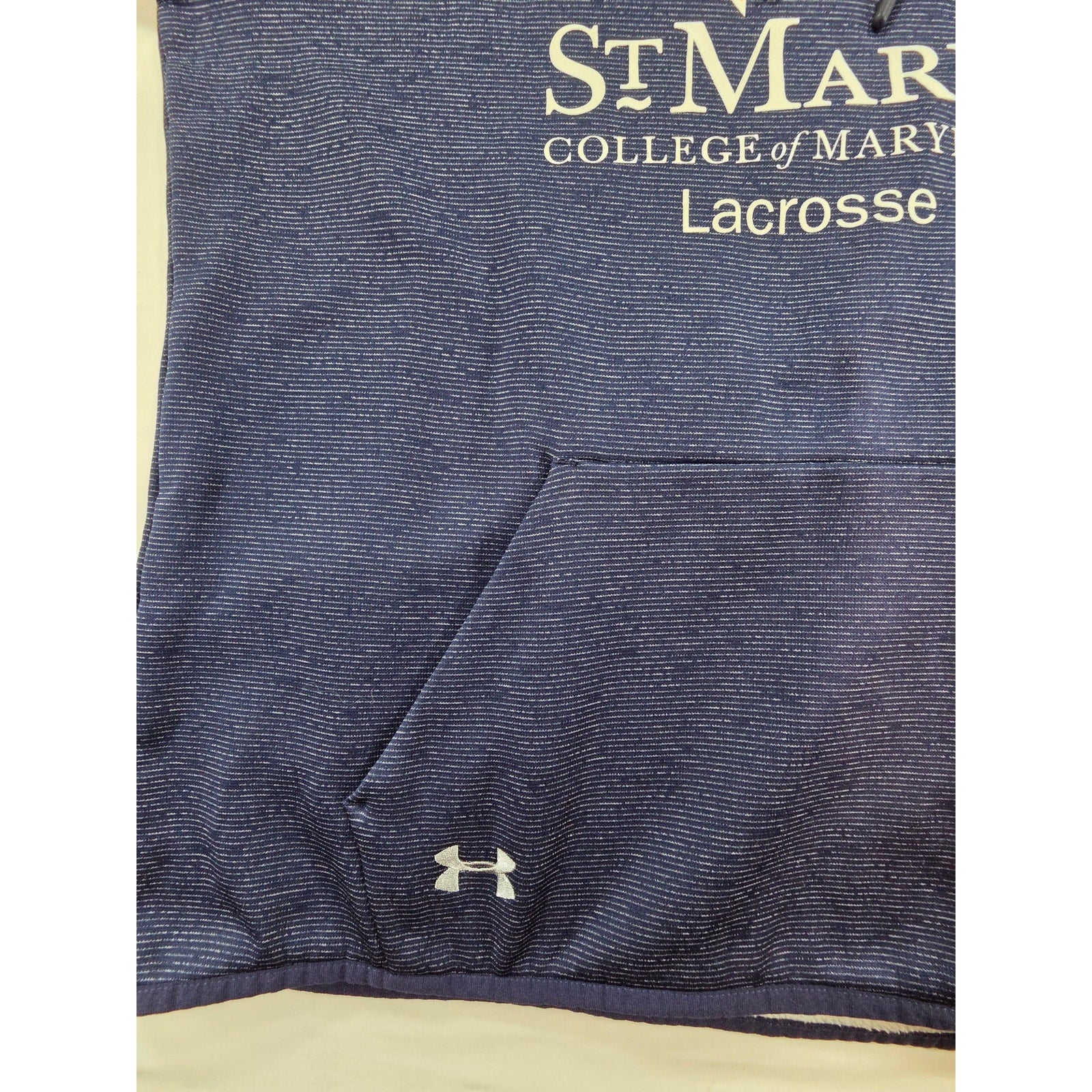 Under Armour St Marys College of Maryland Lacrosse Sweatshirt Blue – L