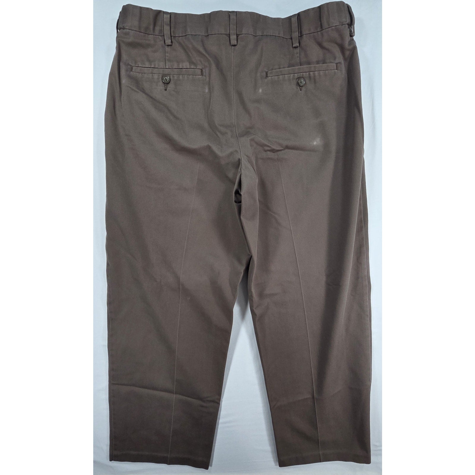 Croft & Barrow Dress Pants Brown Flat Front – 36x30