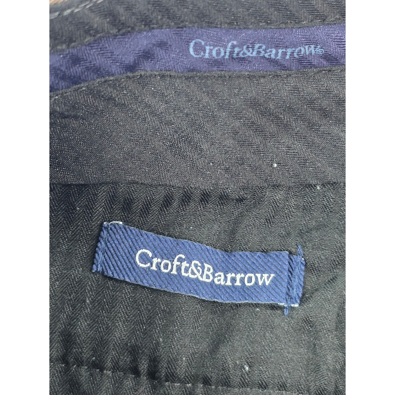 Croft & Barrow Dress Pants Brown Flat Front – 36x30