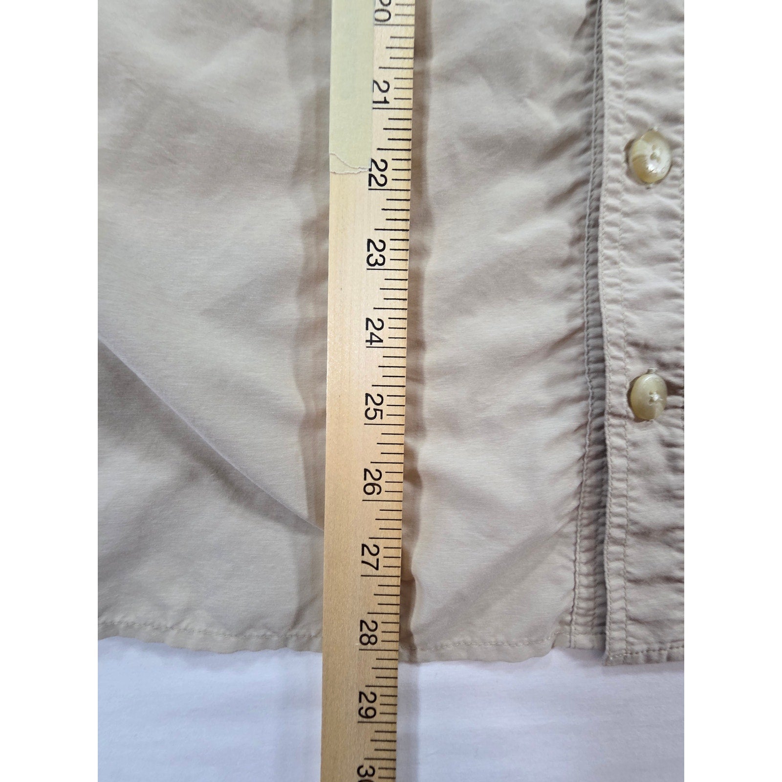 Ex Officio Adventure Vented Hiking Shirt Tan – M