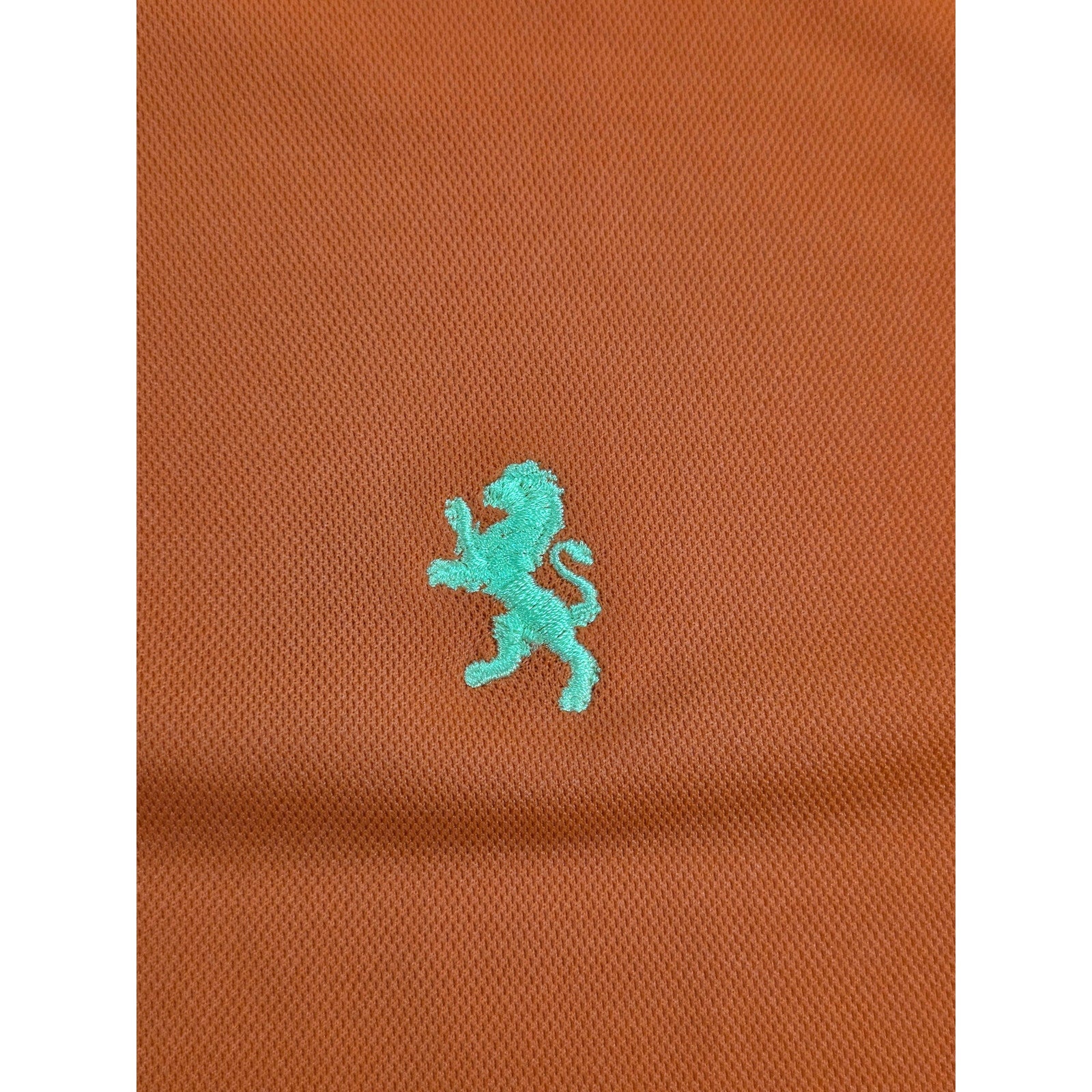 Alfred Morris Comfort Polo Shirt Neon Orange – XL