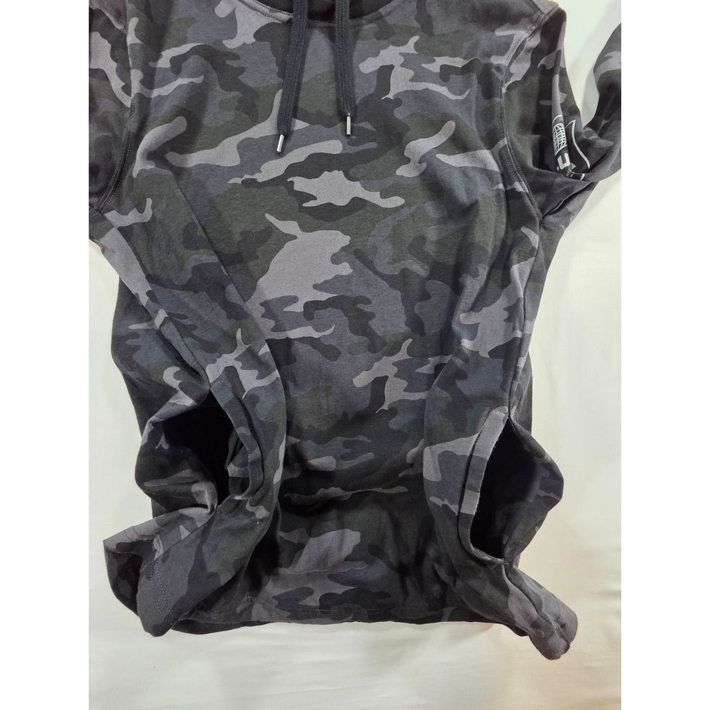 American Eagle Camo Hoodie Black – M